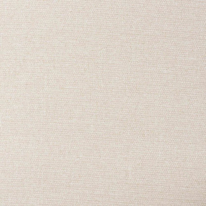 Light Beige Fabric Upholstered Rocking Chair and Ottoman Set