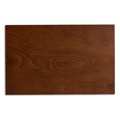 Walnut Brown Finished Wood 7-Piece Dining Set