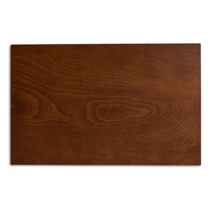 Walnut Brown Finished Wood 5-Piece Dining Set
