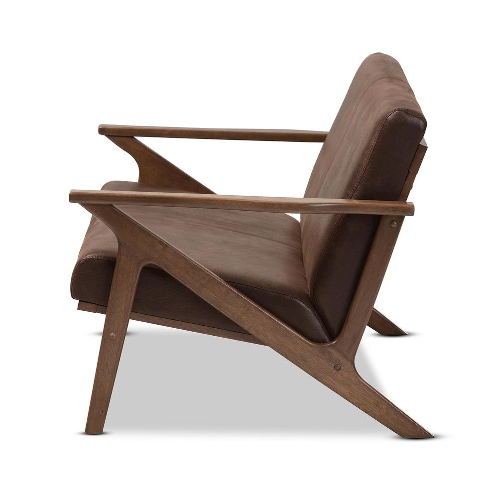 Leather 2-Seater Loveseat