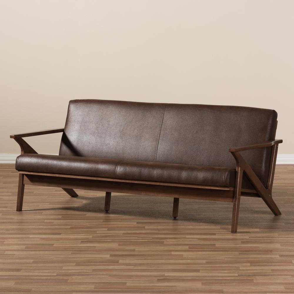 Leather 3-Seater Sofa