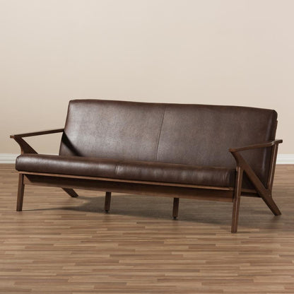 Leather 3-Seater Sofa