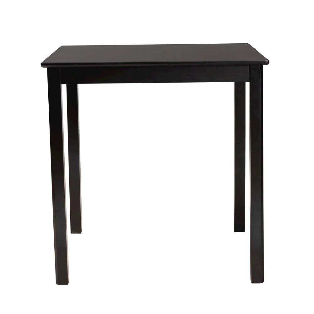 Lenoir Modern Espresso Brown Finished Wood Counter Height Pub Table