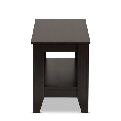Baxton Studio Elada Modern and Contemporary Wenge Finished Wood Coffee Table