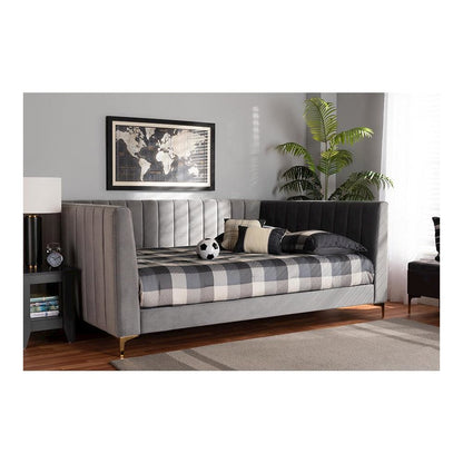 Gold Finished Full Size Daybed