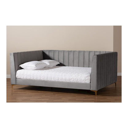 Gold Finished Queen Size Daybed