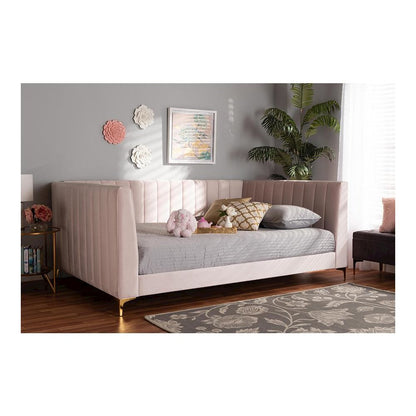 Gold Finished Full Size Daybed