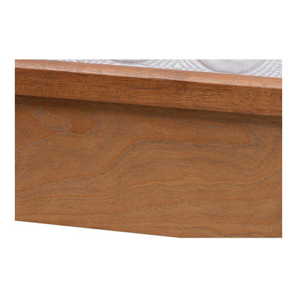 Rattan King Size Platform Bed