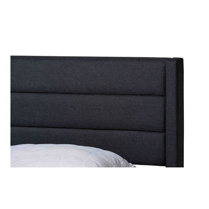 Dark Brown Finished Wood Queen Size 3-Drawer Storage Platform Bed