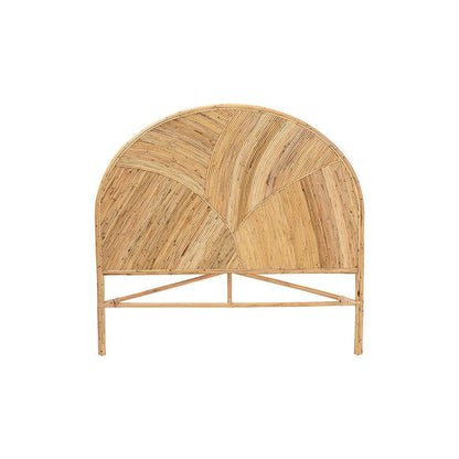 Seana Bohemian Honey Rattan Queen Size Standalone Headboard