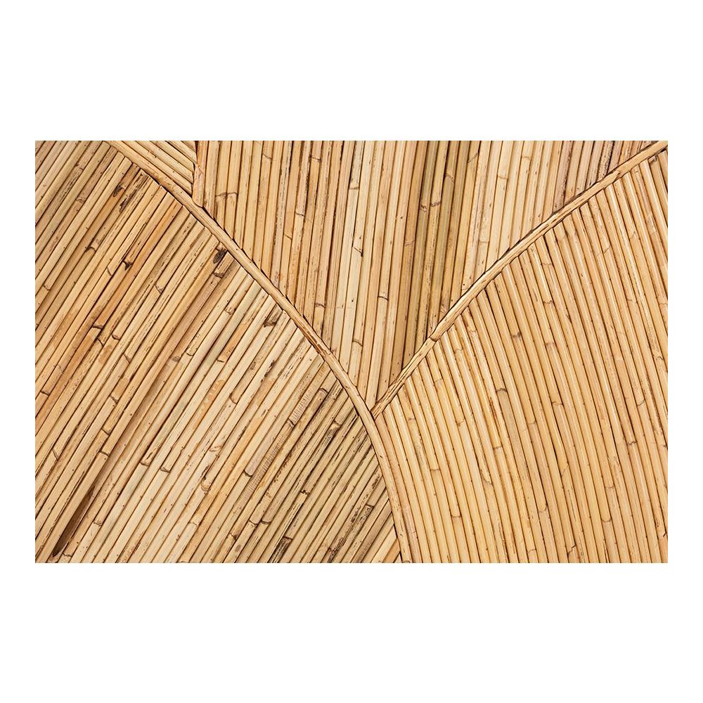 Seana Bohemian Honey Rattan Queen Size Standalone Headboard