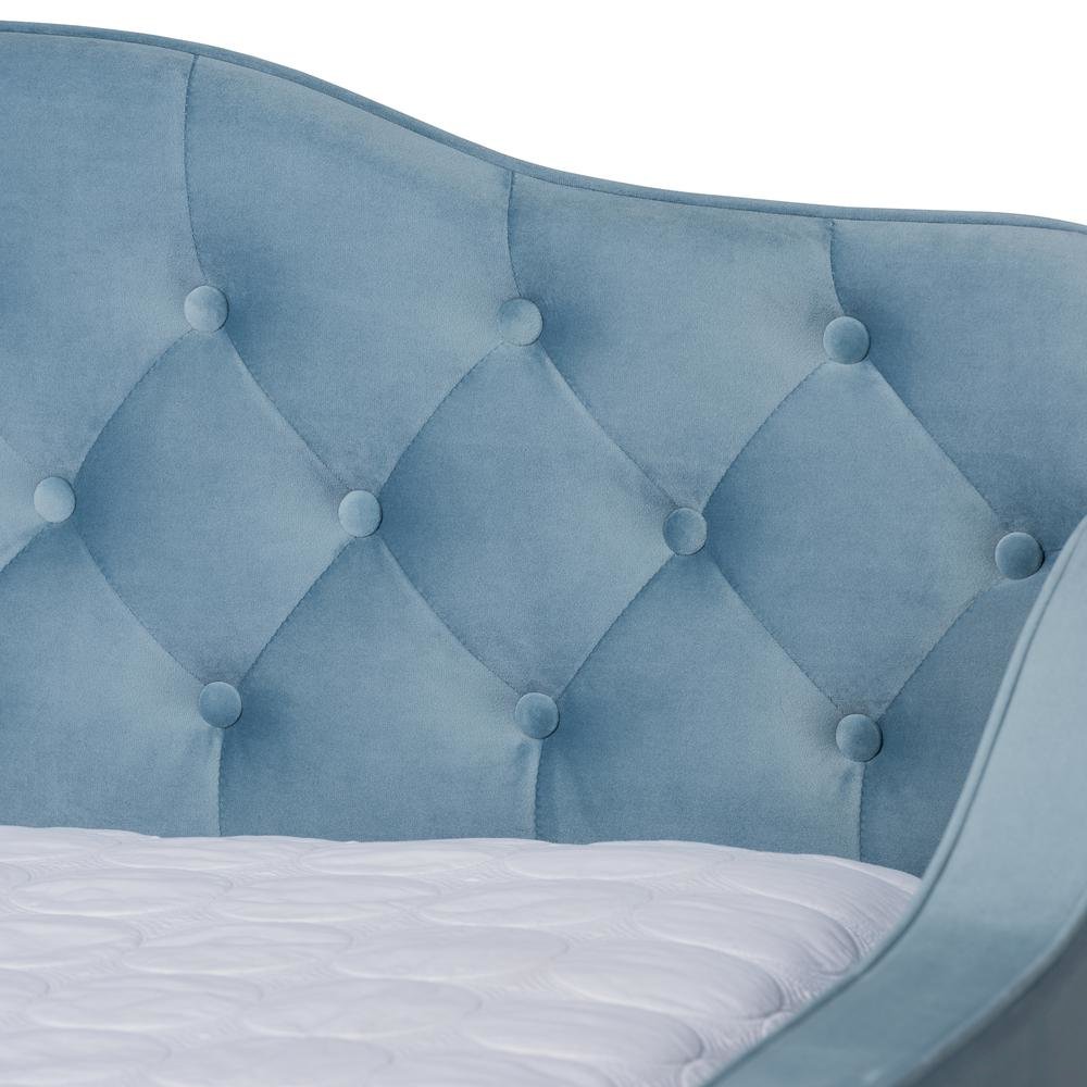 Button Tufted Queen Size Daybed with Trundle