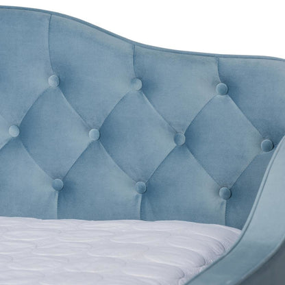 Button Tufted Queen Size Daybed with Trundle