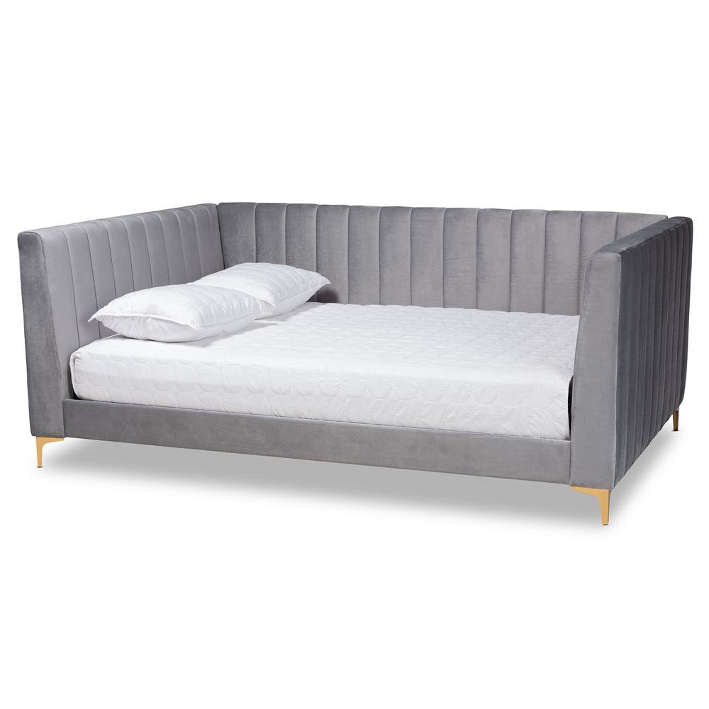 Gold Finished Queen Size Daybed