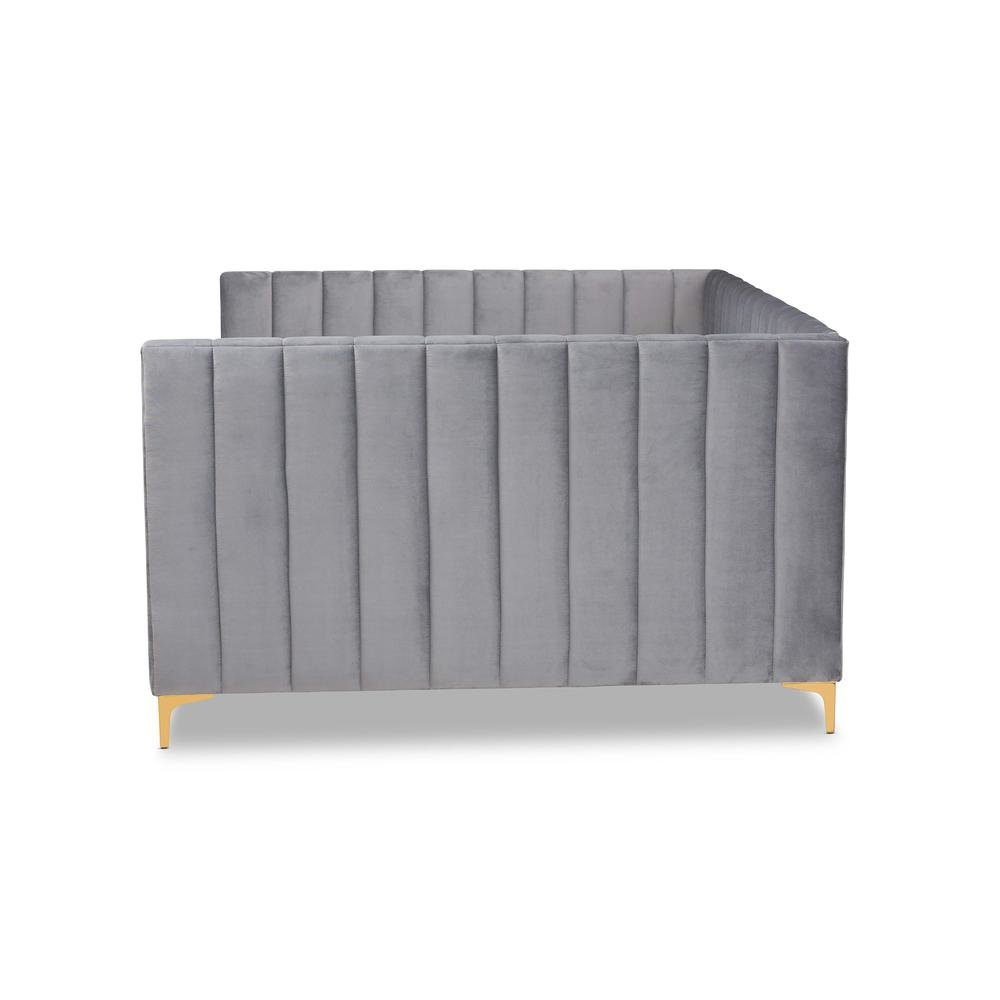 Gold Finished Queen Size Daybed