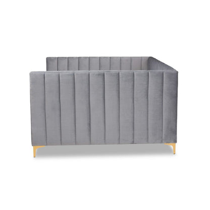Gold Finished Queen Size Daybed