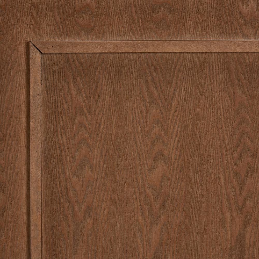 Giordano Classic and Traditional Ash Walnut Finished Wood Queen Size Headboard