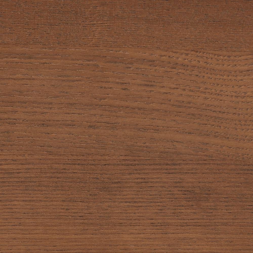 Sarita Mid-Century Modern Ash Walnut Finished Wood King Size Bed Frame