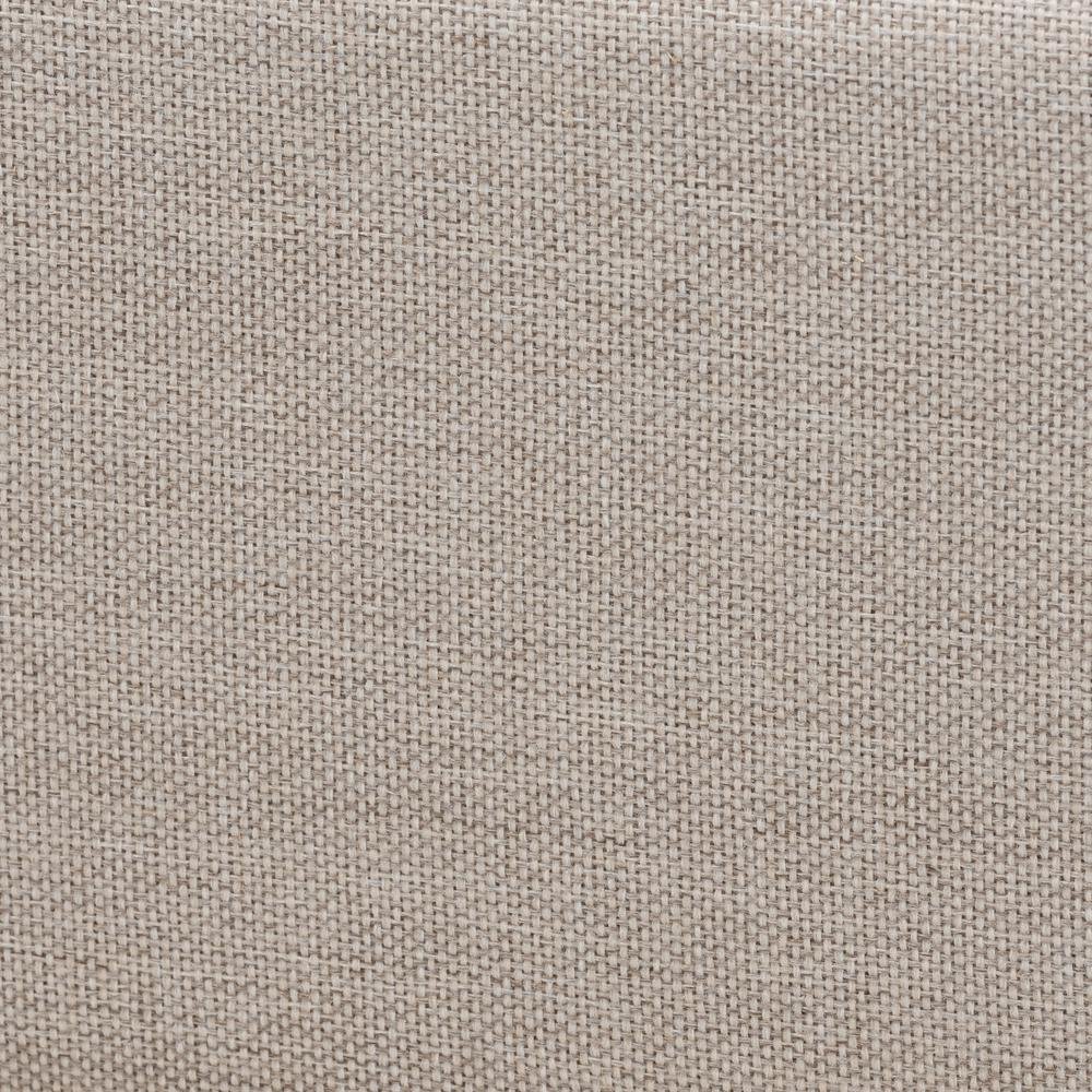 Transitional Beige Fabric Queen Size 3-Drawer Storage Platform Bed