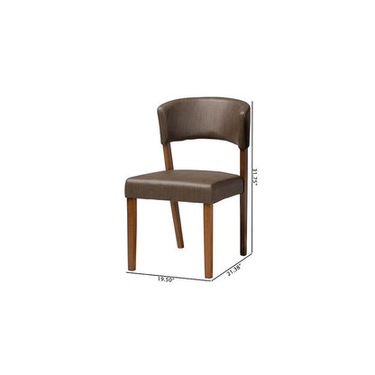 Leather Dining Chairs (Set of 2)