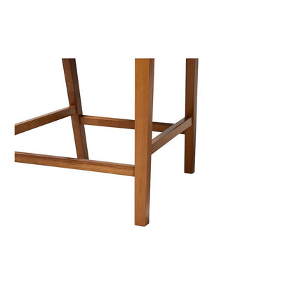 Leather Pub Stool (Set of 2)