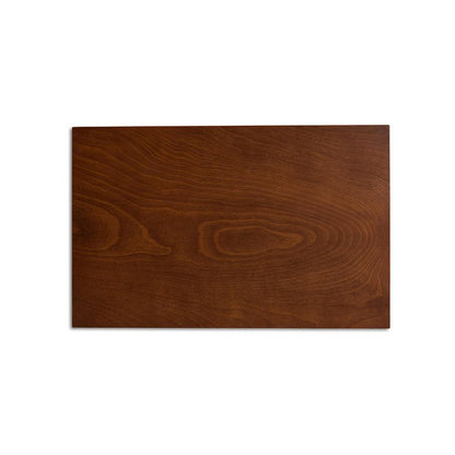 Walnut Brown Finished Wood 5-Piece Dining Set