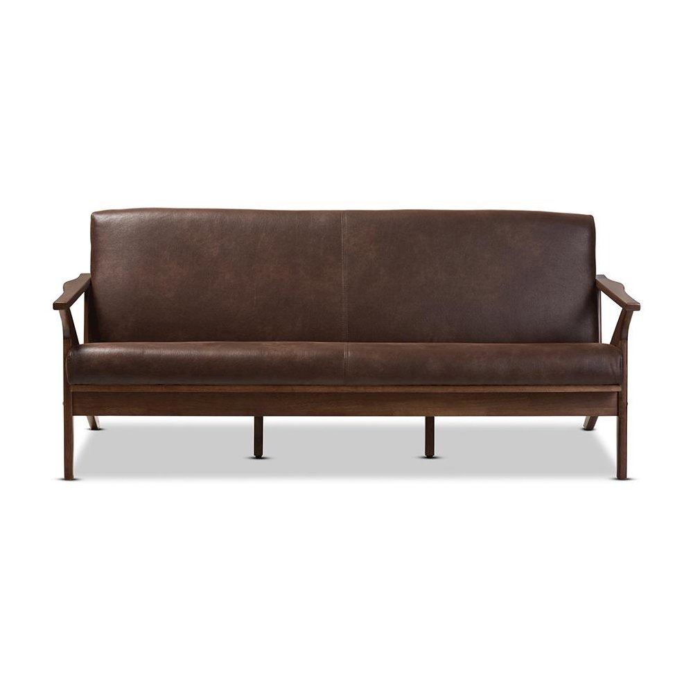 Leather 3-Seater Sofa