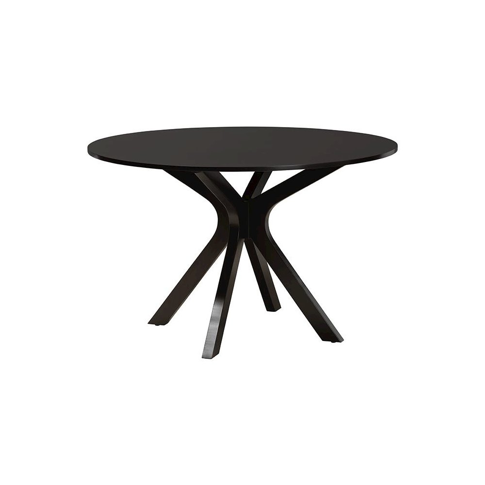 Luise Modern Grey Fabric and Dark Brown Finished Wood 7-Piece Dining Set