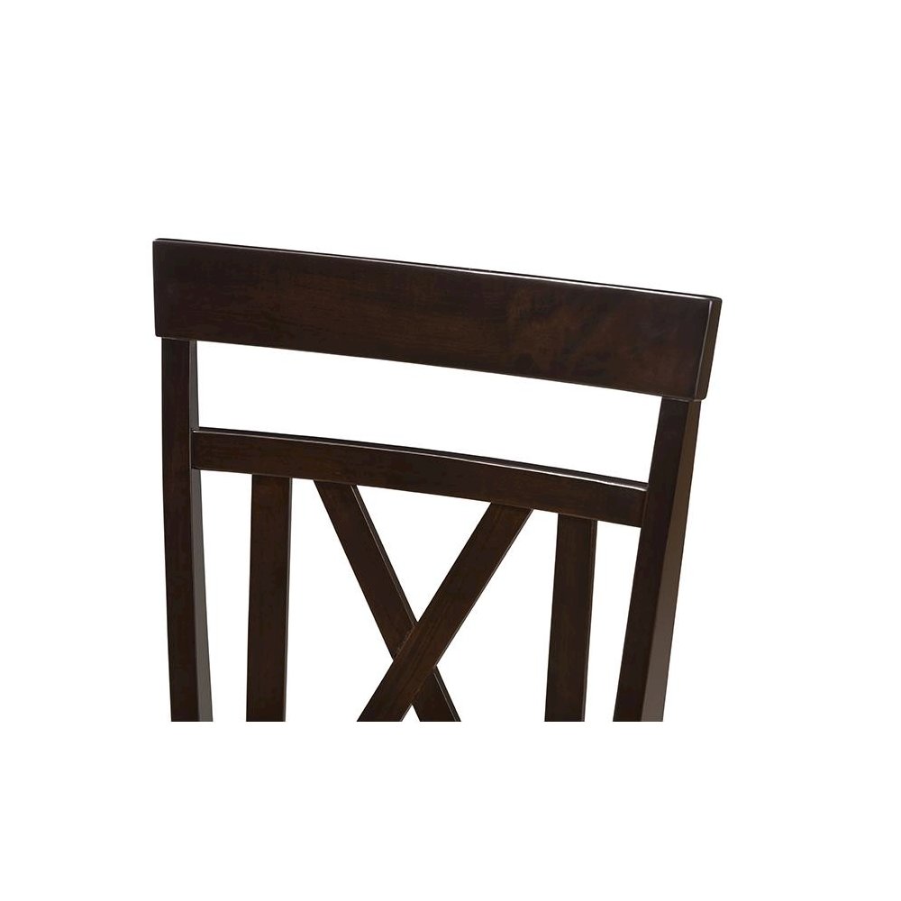 Leather Upholstered Dining Chair (Set of 2)