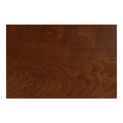Baxton Studio Eveline Modern Walnut Brown Finished Wood 43-Inch Dining Table