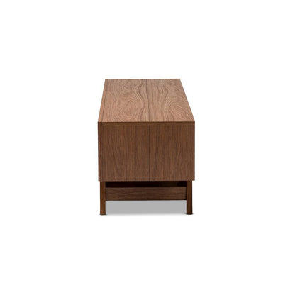 Svante Mid-Century Modern Multicolor Finished Wood 3-Drawer TV Stand