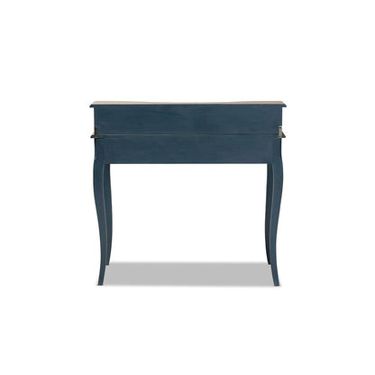 Celestine French Provincial Blue Spruce Finished Wood Accent Writing Desk