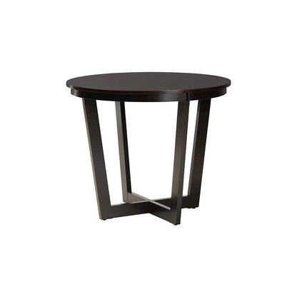 Alena Modern Sand Fabric and Dark Brown Finished Wood 5-Piece Dining Set