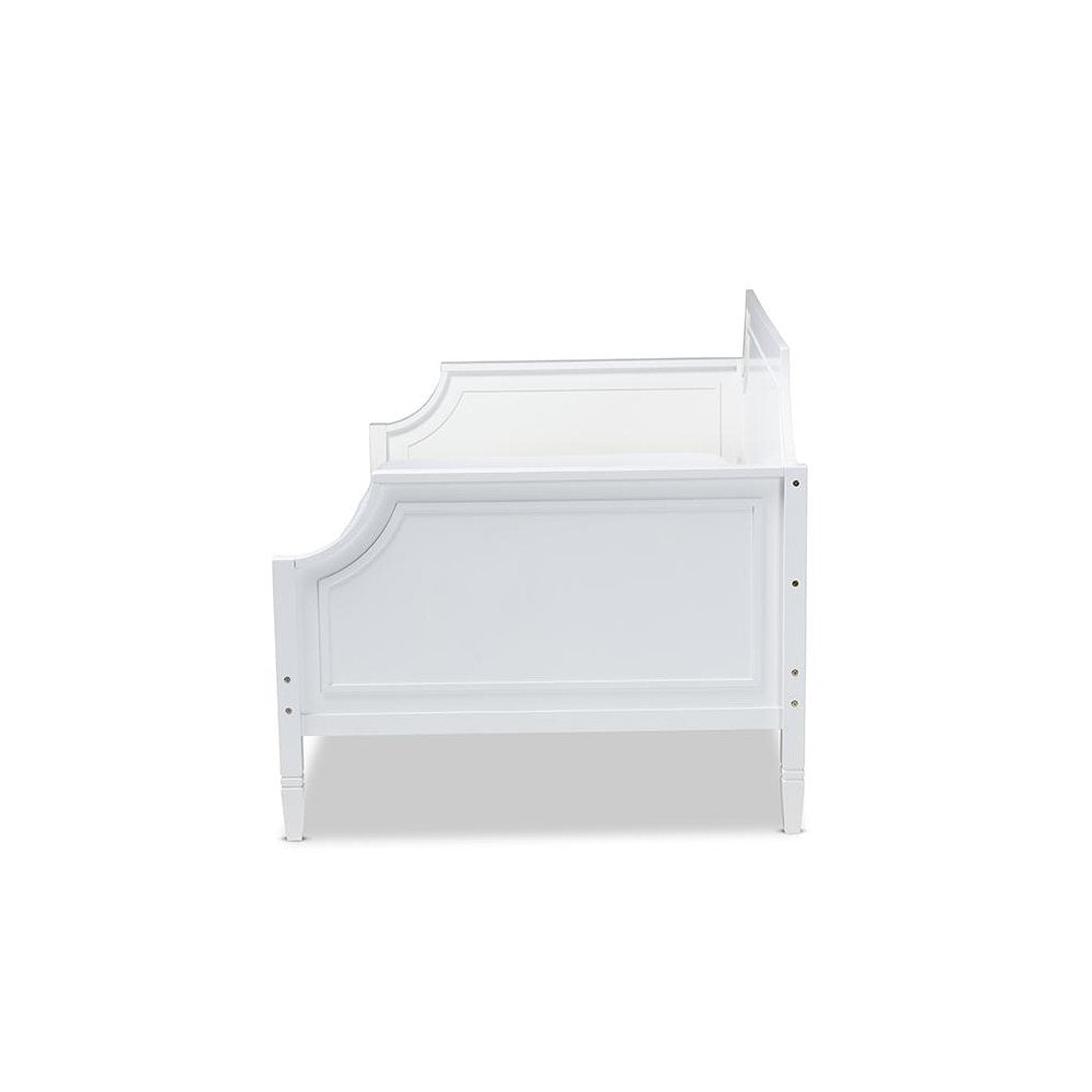 Mariana Classic and Traditional White Finished Wood Twin Size Daybed