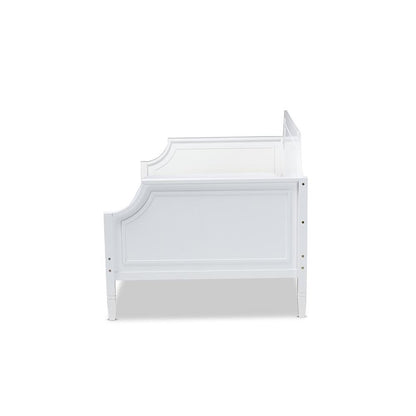 Mariana Classic and Traditional White Finished Wood Twin Size Daybed