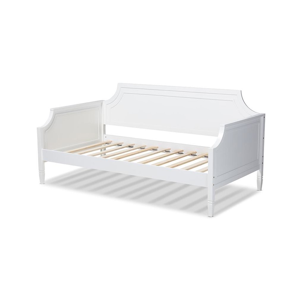 Mariana Classic and Traditional White Finished Wood Twin Size Daybed