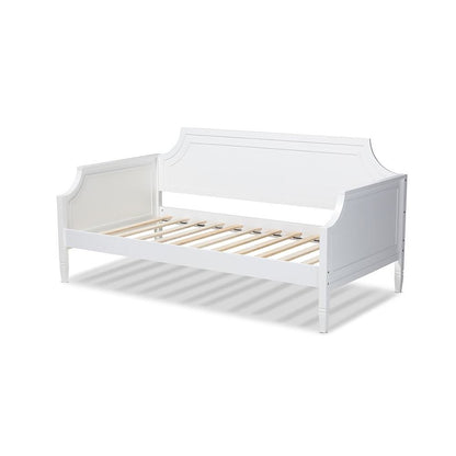 Mariana Classic and Traditional White Finished Wood Twin Size Daybed