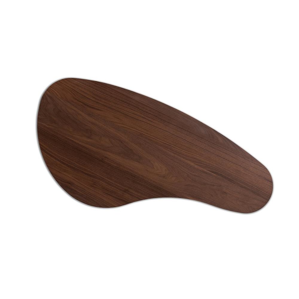 Baxton Studio Scarlette Mid-Century Modern Walnut Finished Coffee Table