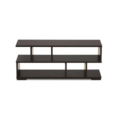 Baxton Studio Arne Modern and Contemporary Dark Brown Finished Wood TV Stand