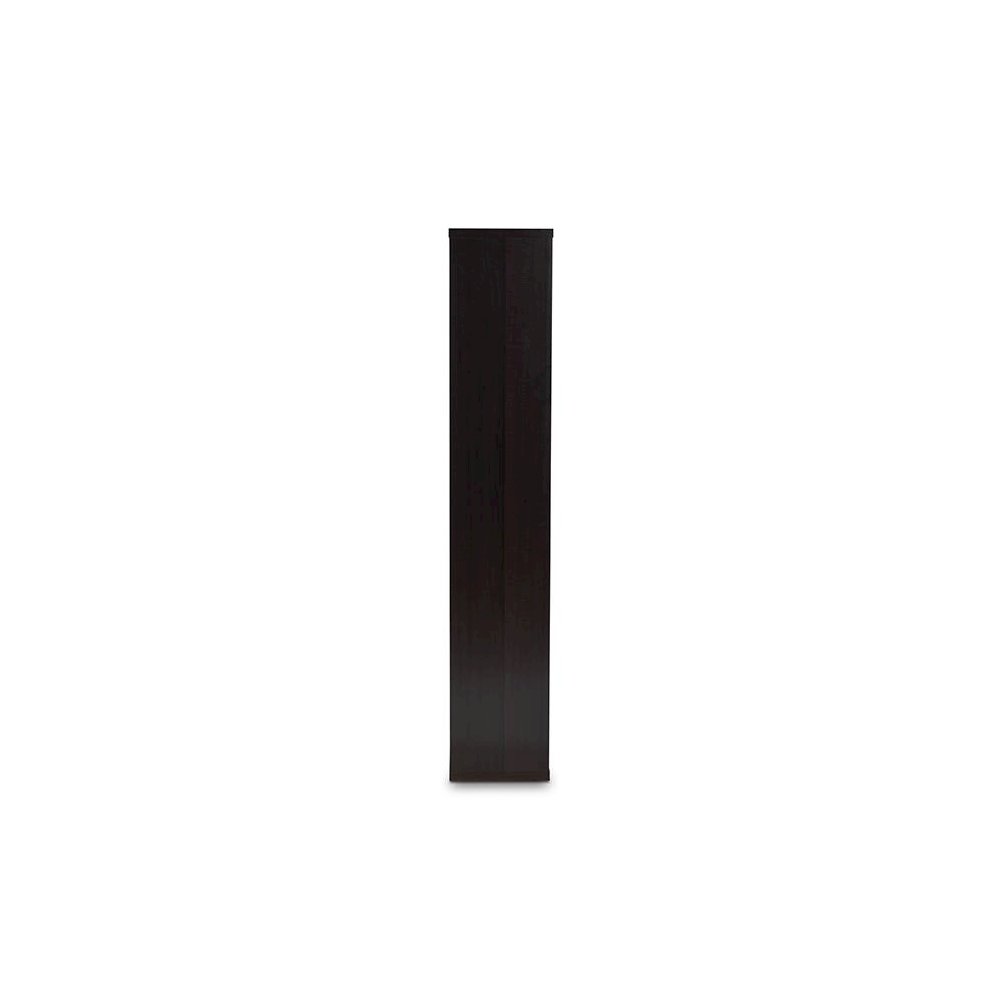 Dark Brown Finished 8-Cube Multipurpose Storage Shelf