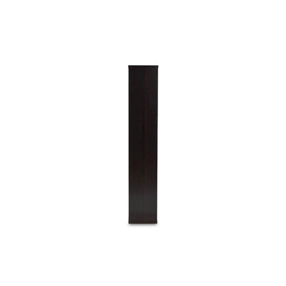Dark Brown Finished 8-Cube Multipurpose Storage Shelf