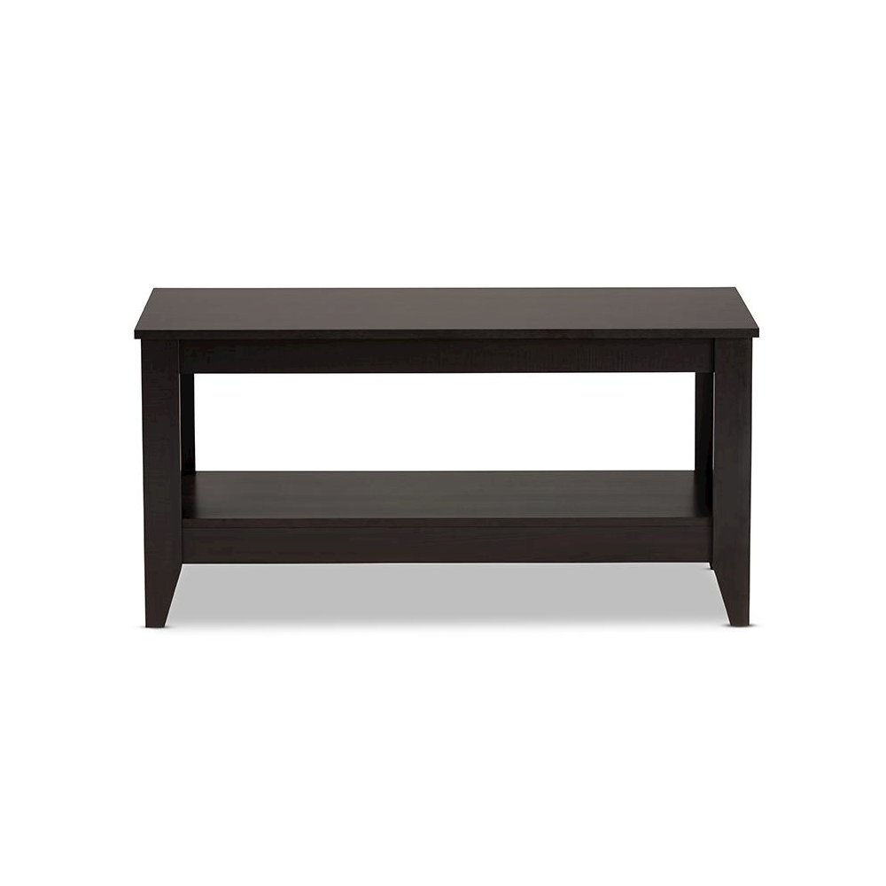 Baxton Studio Elada Modern and Contemporary Wenge Finished Wood Coffee Table
