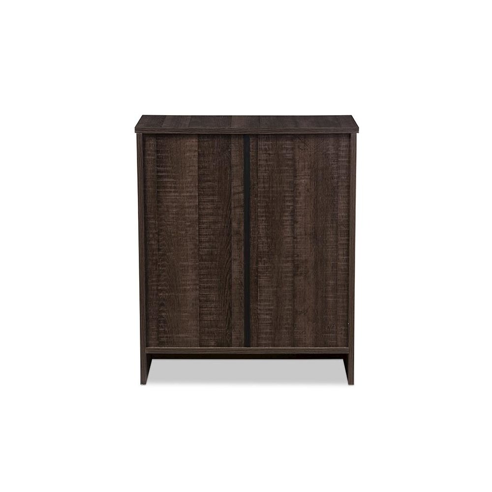 Decon Modern and Contemporary Espresso Brown Wood 3-Drawer Storage Chest