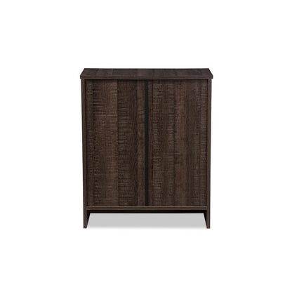 Decon Modern and Contemporary Espresso Brown Wood 3-Drawer Storage Chest
