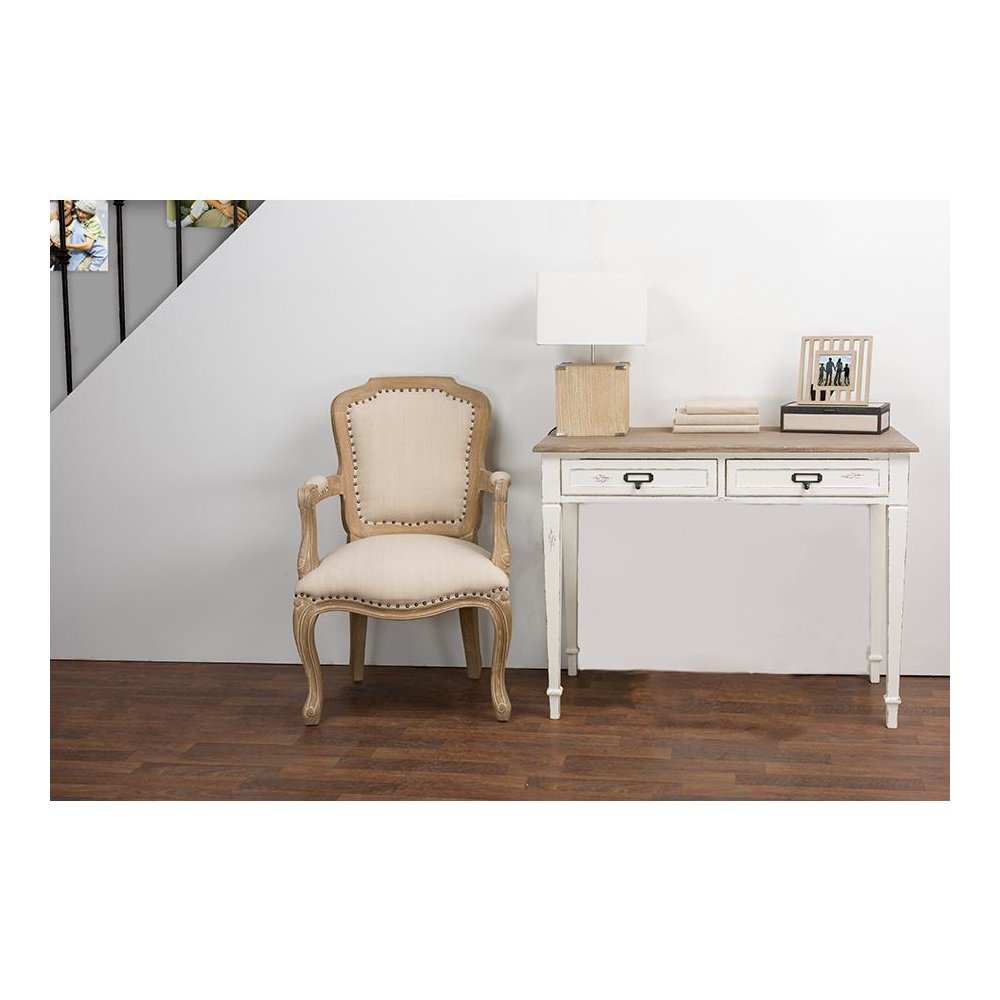Baxton Studio Dauphine Traditional French Accent Writing Desk