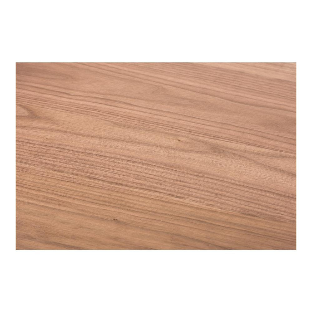 Baxton Studio Dahlia Mid-Century Modern Walnut Wood End Table