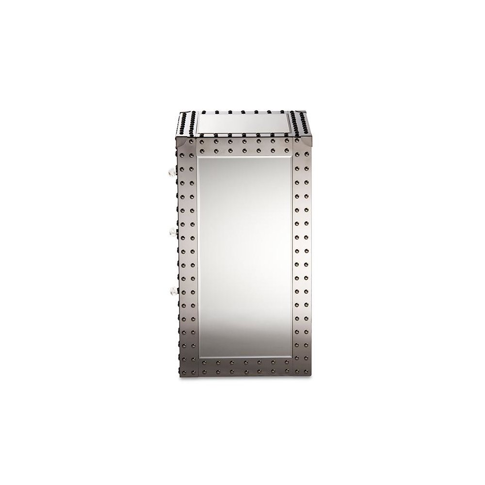 Azura Modern and Contemporary Hollywood Regency Glamour Style End Table