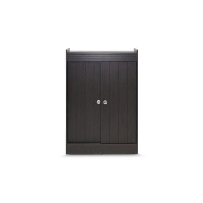 Baxton Studio Espresso Shoe-Rack Cabinet