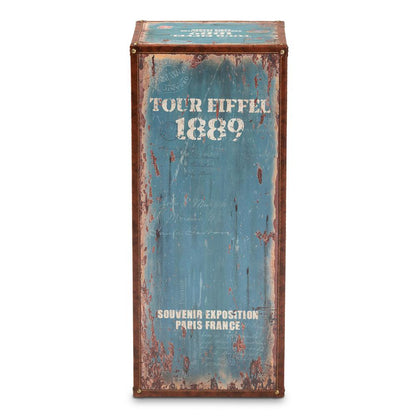 Inspired Blue Finished Wood 5-Drawer Accent Storage Cabinet