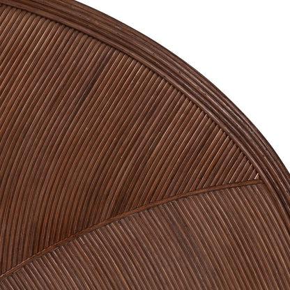 Seana Bohemian Dark Brown Rattan King Size Standalone Headboard